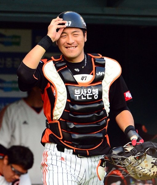 롯데 강민호. 스포츠동아DB