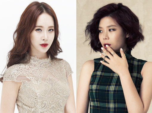 가수 백지영-린(오른쪽). 사진제공｜WS엔터테인먼트·뮤직앤뉴