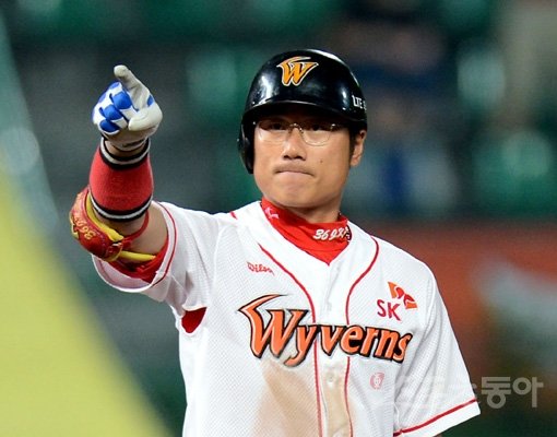 SK 박정권. 스포츠동아DB