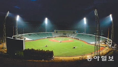 22일 문을 여는 울산문수야구장. 경상일보 제공