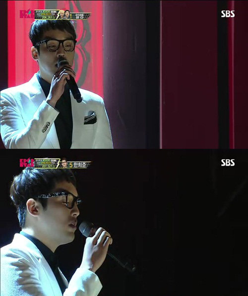 한희준 ‘천일동안’ 사진= SBS ‘일요일이 좋다- 서바이벌 오디션 K팝 스타 시즌3’ 화면 촬영