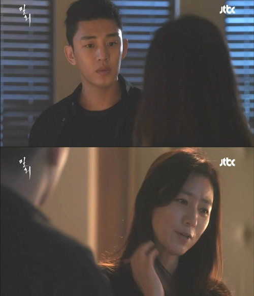 김희애 유아인
사진= JTBC 월화드라마 ‘밀회’ 화면 촬영