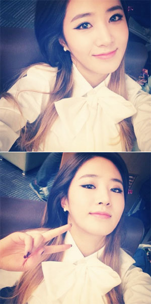 ‘유리 출근길’ 사진=유리 인스타그램