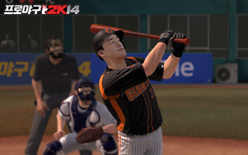 넥슨은 프로야구 시즌을 맞아 PC온라인 야구게임 ‘프로야구2K’의 업그레이드 버전인 ‘프로야구2K14’를 선보였다. ‘마이플레이어’ 모드를 추가하고 선수와 구장의 그래픽을 사실적으로 꾸미는 등 변화를 줬다. 사진제공｜넥슨