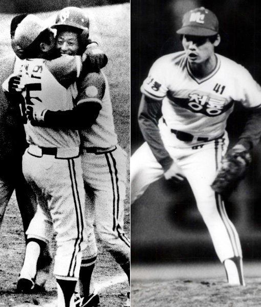 1. LG는 전신이었던 MBC 청룡 시절부터 서울의 터줏대감이었다. 1982년 3월27일 열린 프로야구 원년 개막전에서 이종도(오른쪽)가 10회말 끝내기 만루홈런을 기록하며 MBC 청룡의 시대를 활짝 열었다. 2. LG의 간판 투수 김용수는 2차례 우승의 주역으로 치열한 자기관리와 끊임없는 노력으로 최고 투수가 됐다. 100승-200세이브를 달성하며 구단 최초의 영구결번자로 이름을 올렸다. 스포츠동아DB