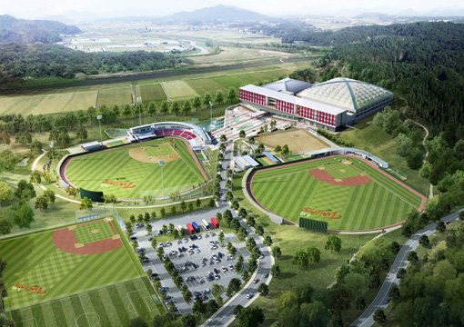 LG 챔피언스 파크 조감도