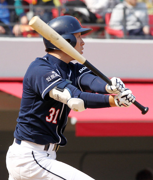 두산 정수빈. 사진제공｜스포츠코리아