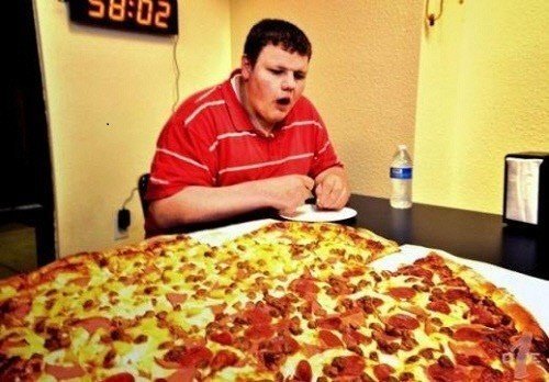 6.8kg 초거대 피자