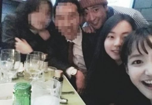 사진제공=소희 회식 포착/페이스북