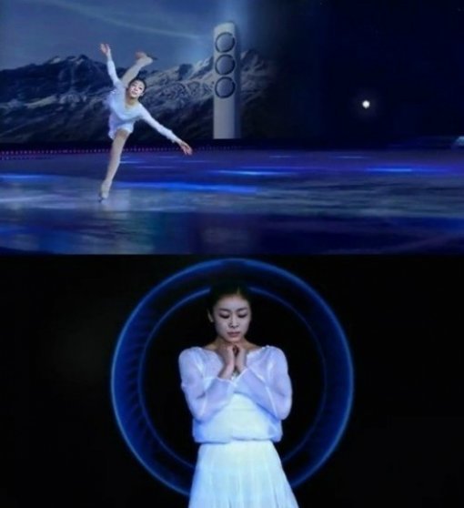 김연아 ‘렛잇고’. 사진=유튜브 캡처