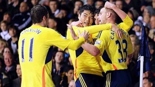 기성용 풀타임. 선더랜드 홈페이지 제공