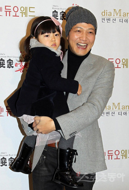 정웅인 부녀. 스포츠동아DB