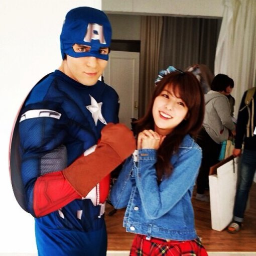 '줄리엔 강 캡틴 아메리카'(출처= 줄리엔 강 인스타그램)