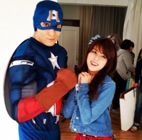 줄리엔 강 캡틴 아메리카. 사진 = 줄리엔 강 SNS