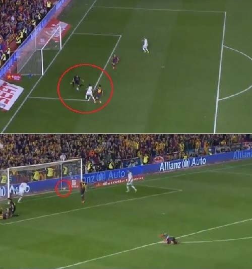 레알마드리드 바르셀로나. 사진 = 유튜브 영상 화면 촬영