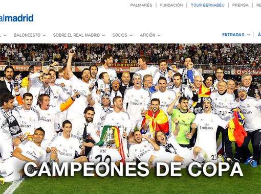 사진｜레알 마드리드 홈페이지 화면 캡처