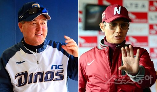 김경문 감독-염경엽 감독(오른쪽). 스포츠동아DB