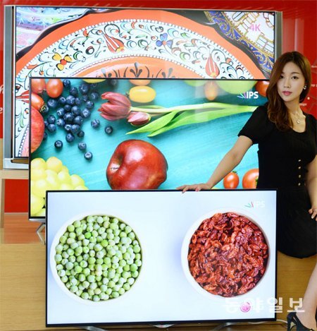 LG전자는 올해가 초고화질(UHD) TV의 ‘대중화 원년’이 될 것으로 보고 수준 높은 화질을 구현하는 IPS 패널과 시네마 3D 기술을 집중적으로 알릴 계획이다. LG전자 제공