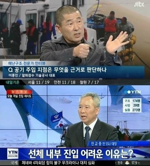 JTBC, YTN 화면 캡처