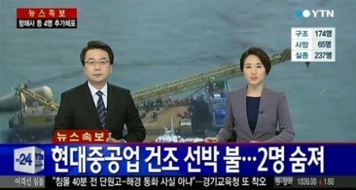 '울산 현대중공업 화재'(출처=YTN 뉴스특보 갈무리)