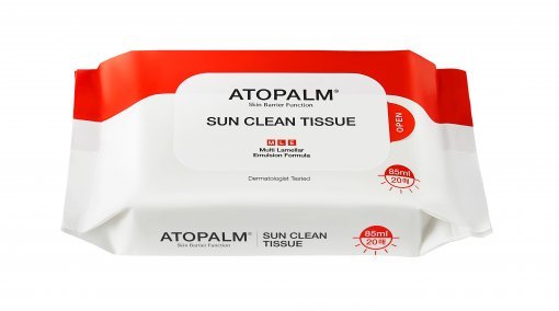 아토팜 선 클린 티슈 (사진=아토팜 제공)