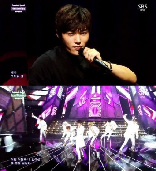 인기가요 인피니트 컴백, SBS ‘인기가요’ 화면 촬영