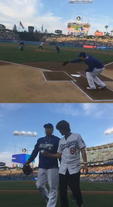사진=LA다저스 트위터 영상 캡쳐