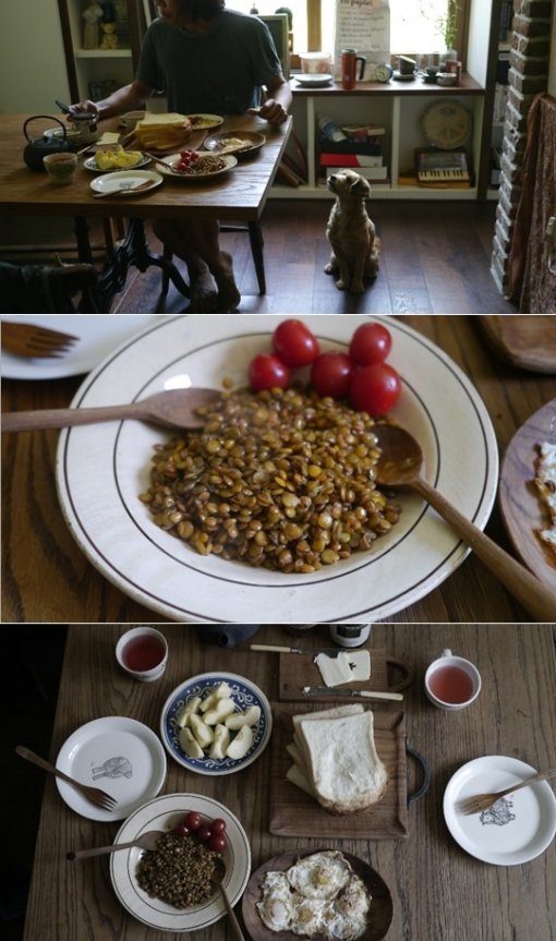 '렌틸콩 식단'. 사진출처= 이효리 블로그