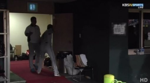 KBS 스포츠 중계화면