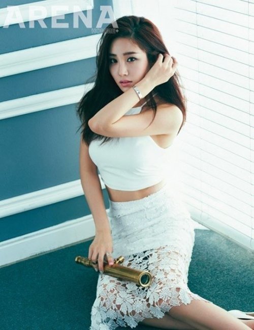 '최희'. 사진제공= 아레나 옴므 플러스