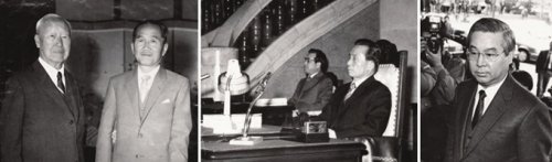 권력자와 2인자들. 이승만 전 대통령과 이기붕, 박정희 전 대통령과 김종필, 전두환 전 대통령의 ‘충복’ 장세동(왼쪽부터).