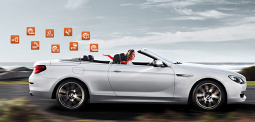 BMW는 6월부터 출고되는 모델에 이동통신장치를 통해 차와 운전자, 외부를 연결하는 첨단 텔레매틱스 시스템을 적용한다. 사진제공｜BMW코리아