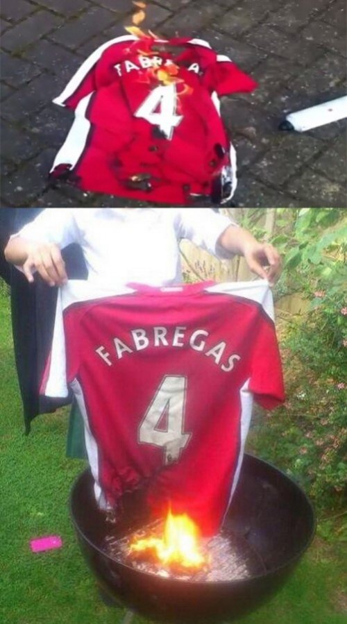 파브레가스 첼시 이적, 유튜브 화면 촬영