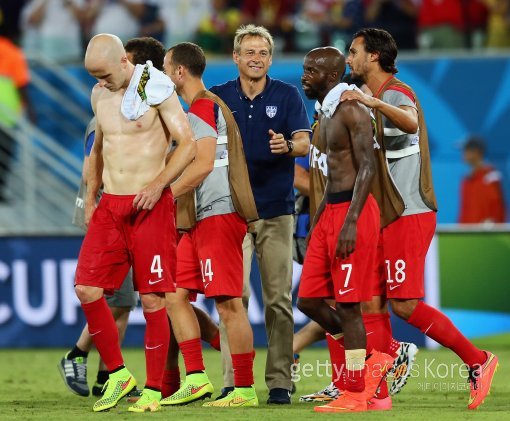 가나전에서 승리한 미국 축구대표팀. 사진=ⓒGettyimages멀티비츠