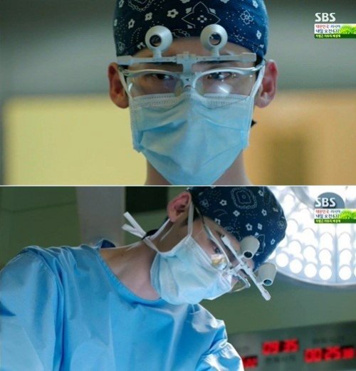 세이버 수술 사진= SBS 월화드라마 ‘닥터 이방인’ 화면 촬영