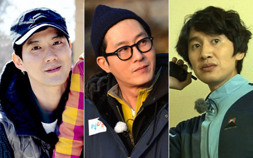 류진-김주혁-이광수(왼쪽부터). 사진제공｜MBC·KBS·SBS
