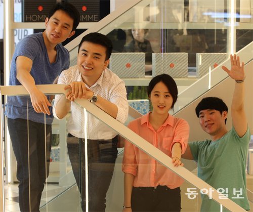 왼쪽부터 MPK그룹 신입사원인 최한얼, 장재영, 박혜민, 박창일 씨. 변영욱 기자 cut@donga.com