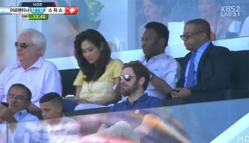 아르헨티나 스위스, KBS 방송 화면 촬영