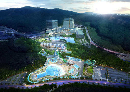 강원랜드 워터월드 조감도