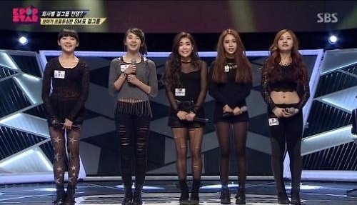 전민주, SBS ‘K팝스타 2’ 화면 촬영