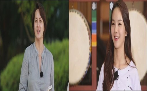 국악스캔들 꾼 박칼린-송소희, tvN '국악스캔들 꾼' 화면 촬영