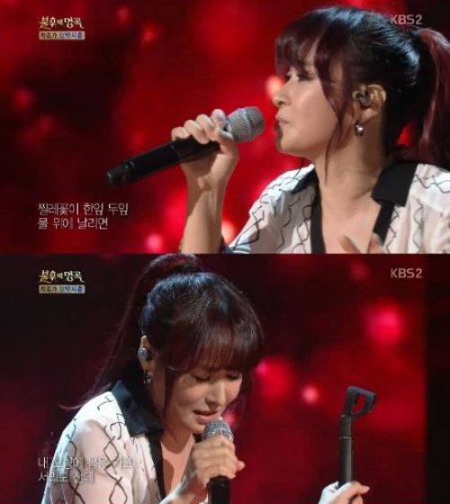 적우 ‘딜라일라’ 사진= KBS2 예능프로그램 ‘불후의 명곡-전설을 노래하다’