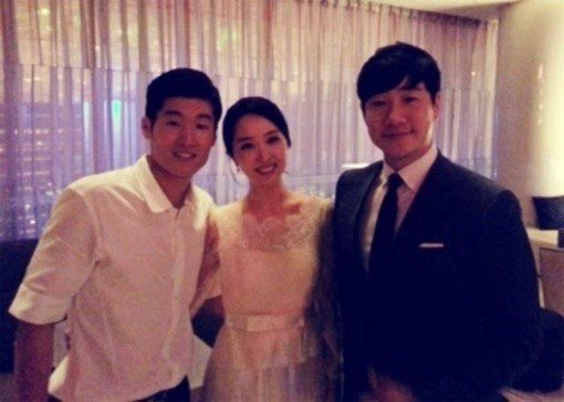 사진제공=박지성-김민지 결혼식/배성재 트위터