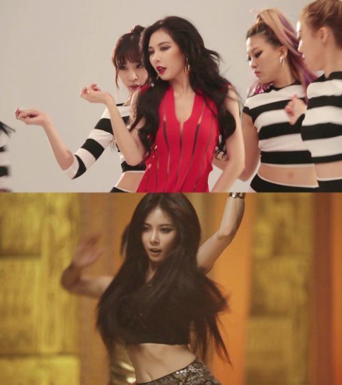 현아의 프리먼스
사진= 현아의 ‘빨개요’ 뮤직비디오 메이킹 영상