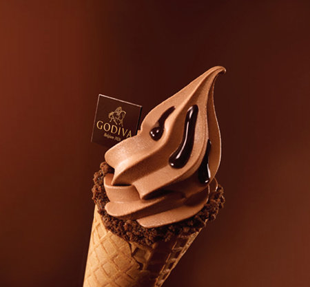 고디바 ‘더블 초콜릿 소프트 아이스크림’