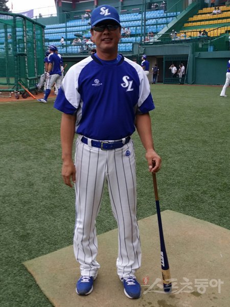 삼성 김성래 수석코치. 청주｜이재국 기자 keystone@donga.com 트위터 @keystonelee