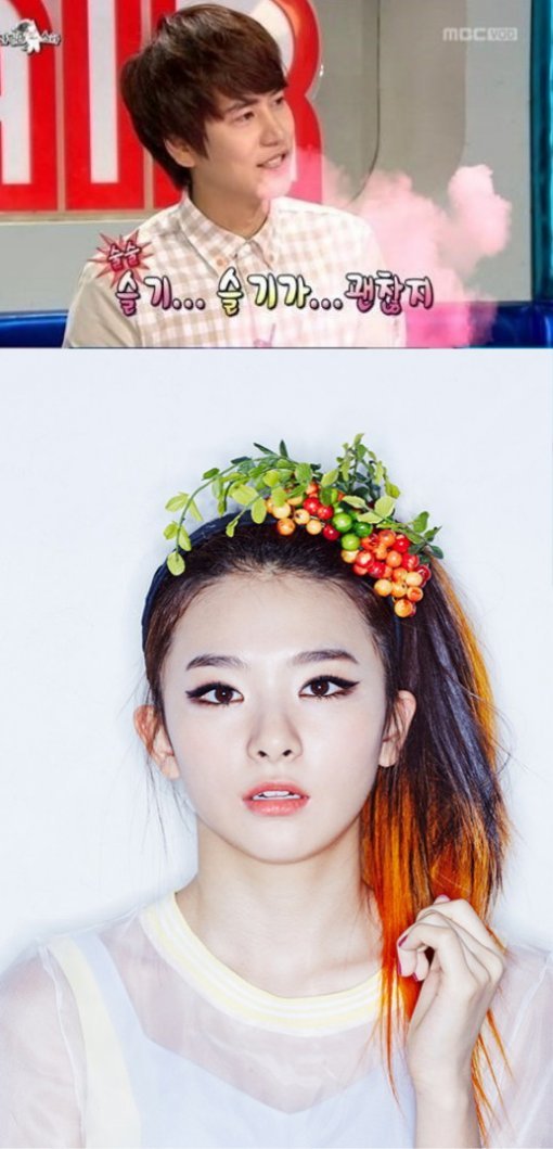 ‘레드벨벳’ 슬기, MBC 라디오스타 화면 촬영, SM 엔터테인먼트 제공