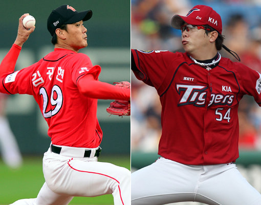 김광현-양현종(오른쪽). 사진｜스포츠동아DB·스포츠코리아