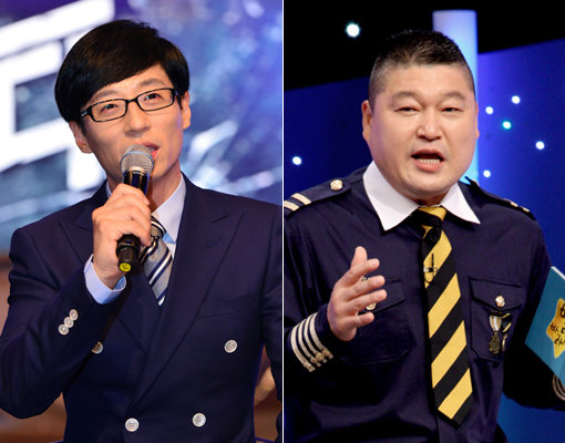 유재석-강호동(오른쪽). 사진제공｜KBS·MBC