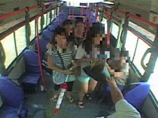 창원 버스 사고 목격자. 사진=경남경찰청